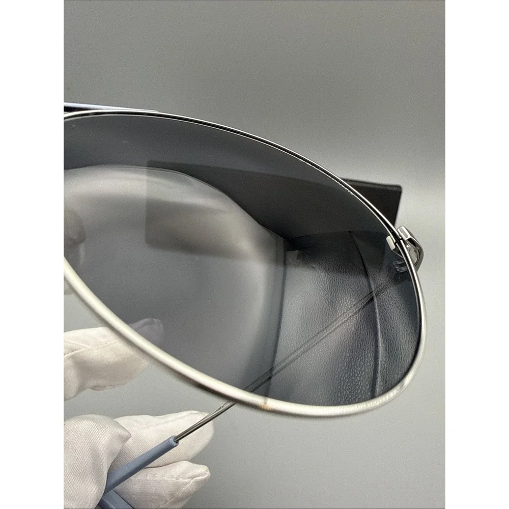 Cole Haan Authentic Polarized Sunglasses CH9036 Silver Frame-Gray Lens 61-13-140